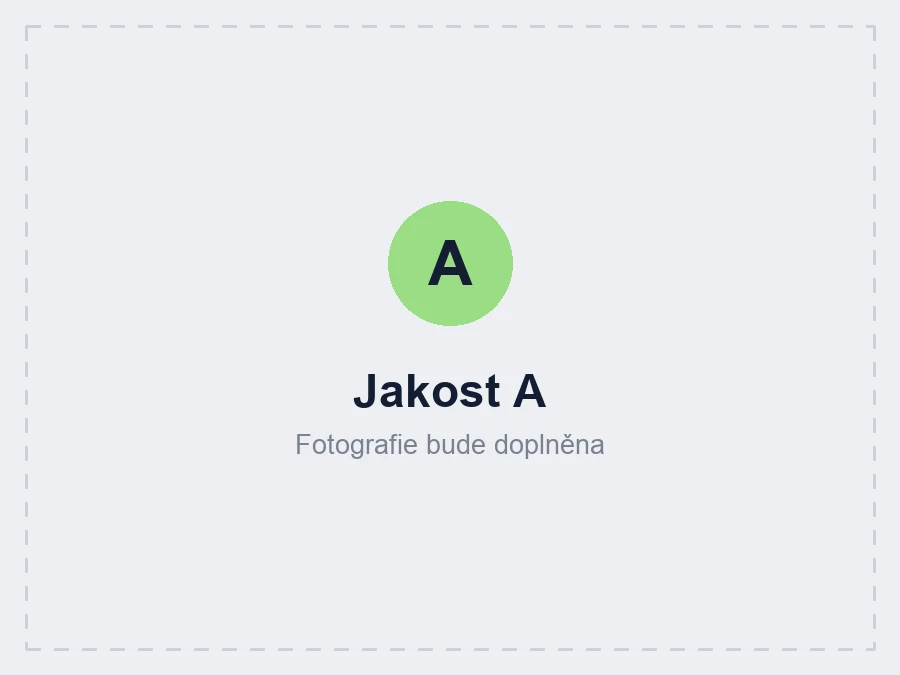 Použitá paleta jakost A – fotografie bude doplněna