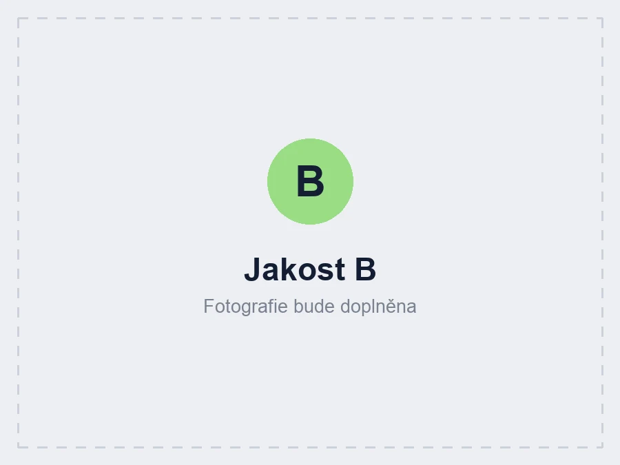 Použitá paleta jakost B – fotografie bude doplněna